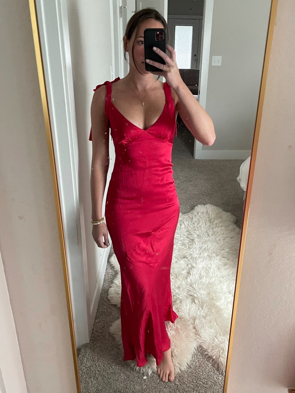 Privacy Please Red Nina Maxi Dress